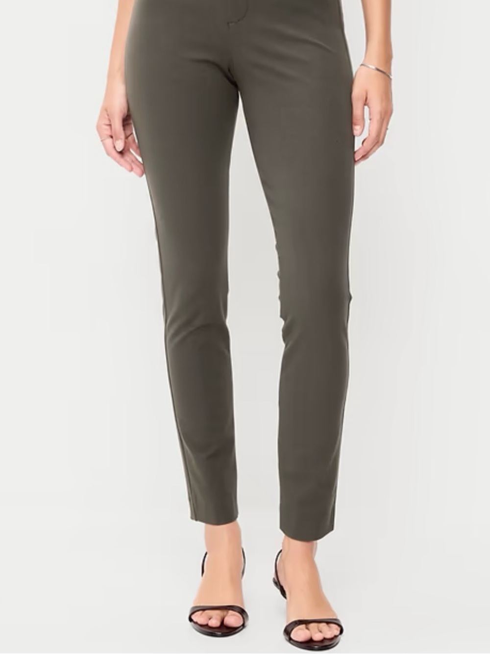 Bundle of Old Navy Women's Slim Pixie Ankle Pants - 5 colours